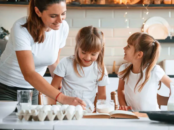 cuisiner en famille avec des enfants